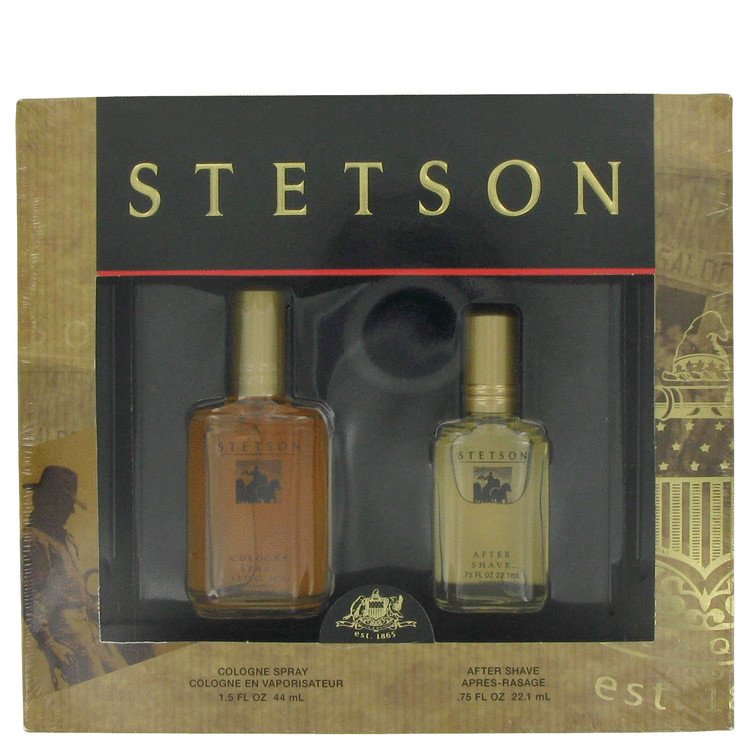 STETSON by Coty Gift Set -- 1.5 oz Cologne + .75 oz After Shave