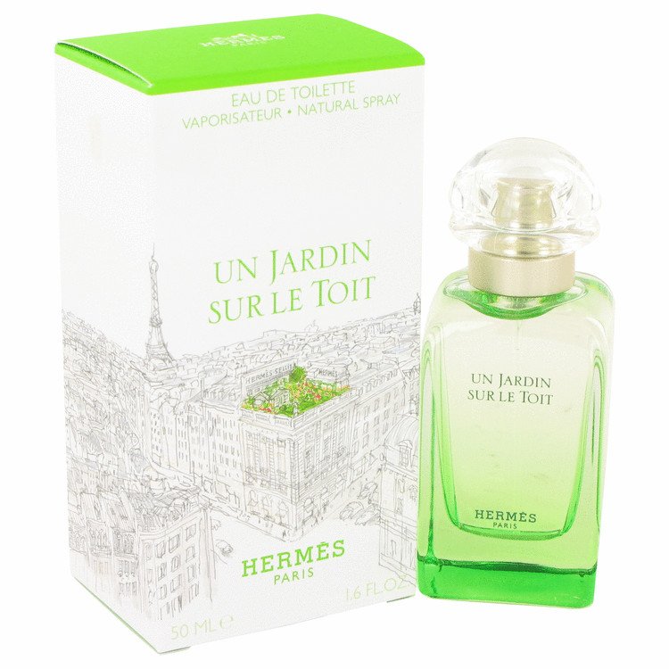 Un Jardin Sur Le Toit by Hermes Eau De Toilette Spray 1.7 oz