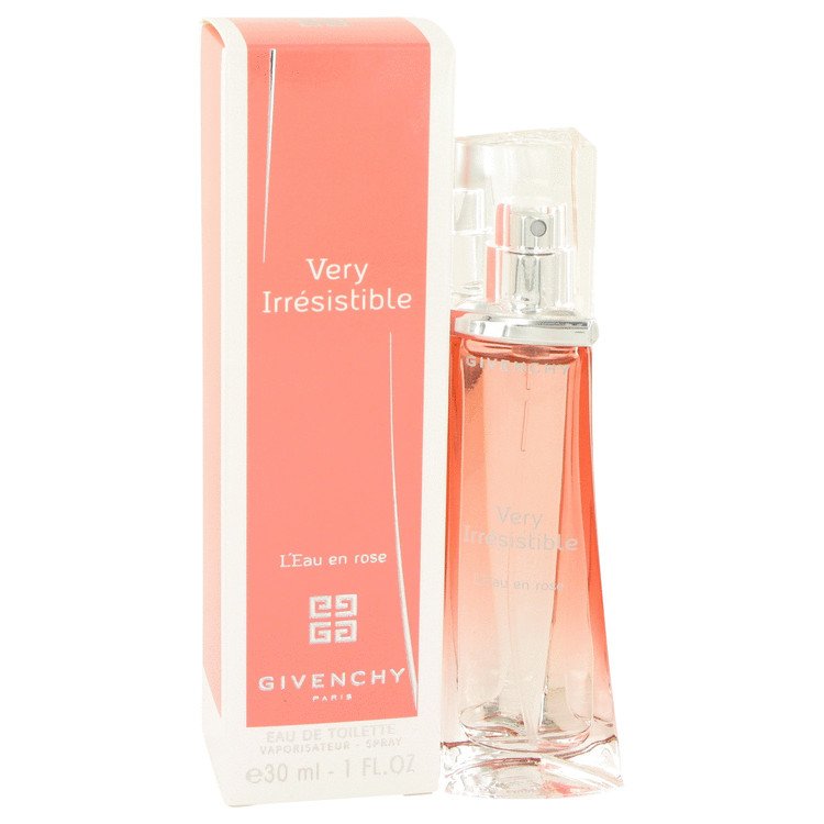 Very Irresistible Leau En Rose by Givenchy Eau De Toilette Spray 1 oz