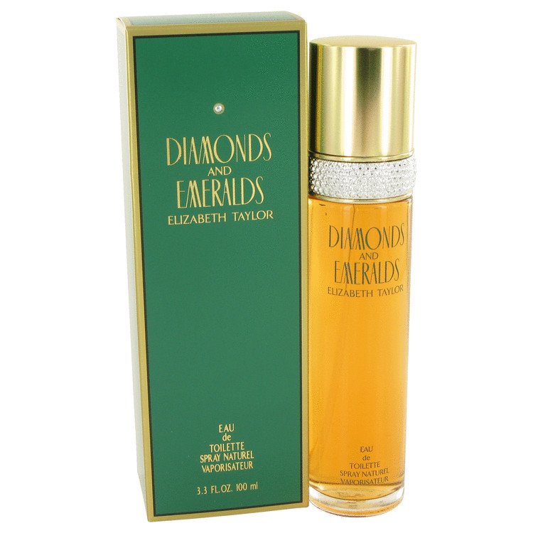 DIAMONDS  EMERALDS by Elizabeth Taylor Eau De Toilette Spray 3.3 oz