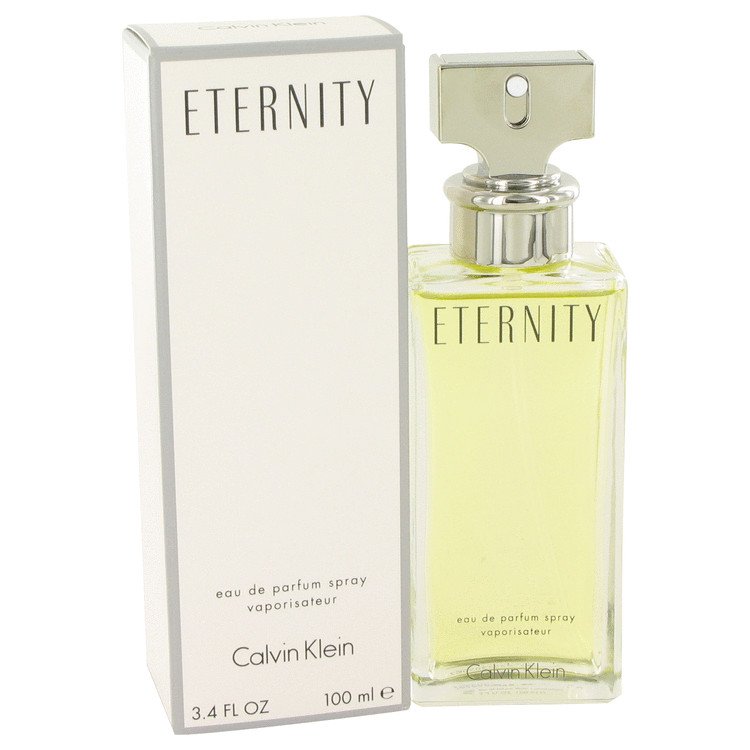 ETERNITY by Calvin Klein Eau De Parfum Spray 3.4 oz