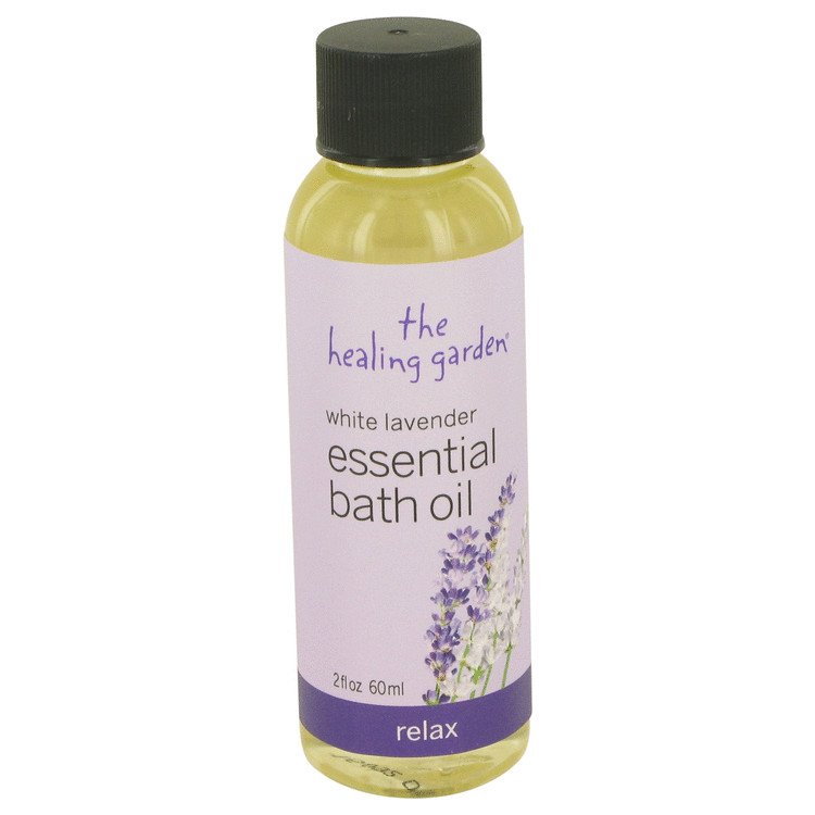 White Lavender The Healing Garden by The Healing Garden Relax Bath Oil 2 oz