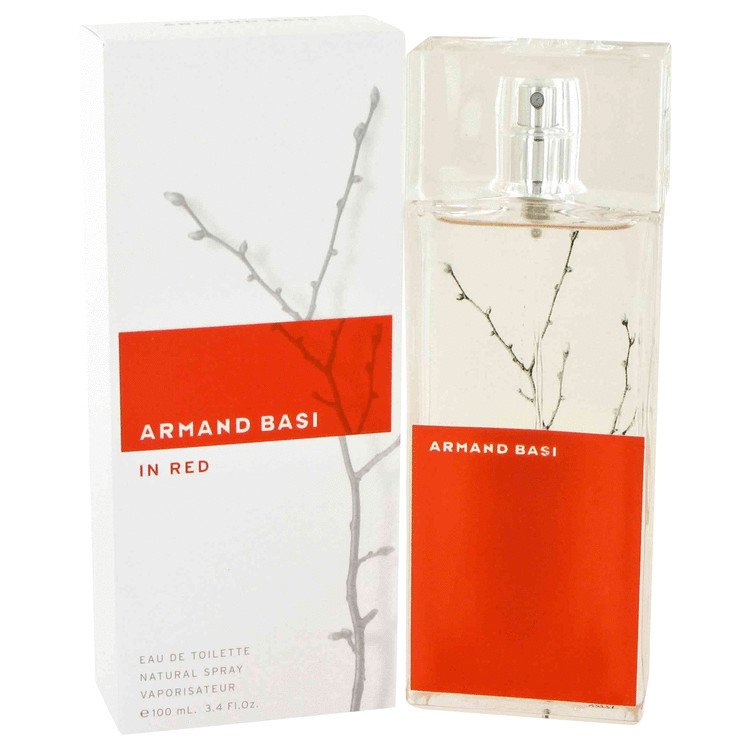 Armand Basi in Red by Armand Basi Eau De Toilette Spray 3.4 oz