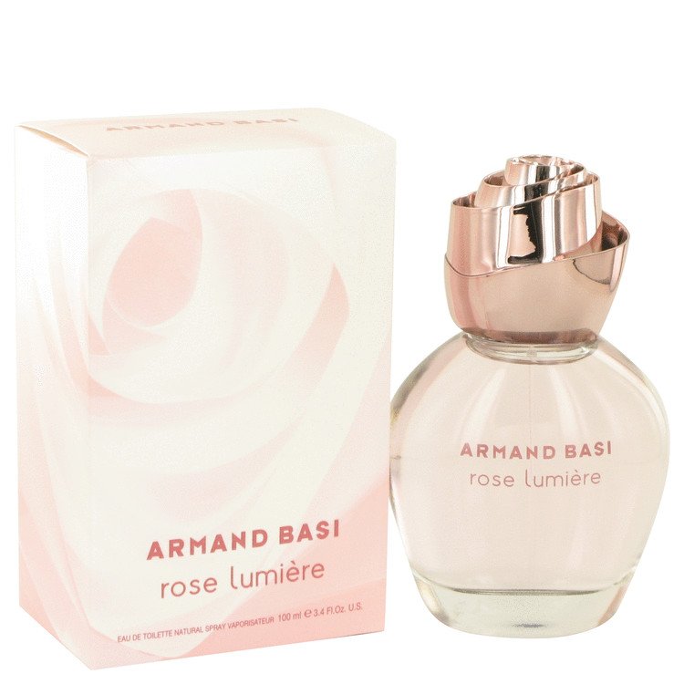 Armand Basi Rose Lumiere by Armand Basi Eau De Toilette Spray 3.3 oz