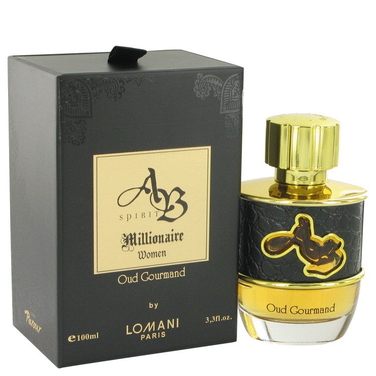AB Spirit Millionaire Oud Gourmand by Lomani Eau De Parfum Spray 3.3 oz