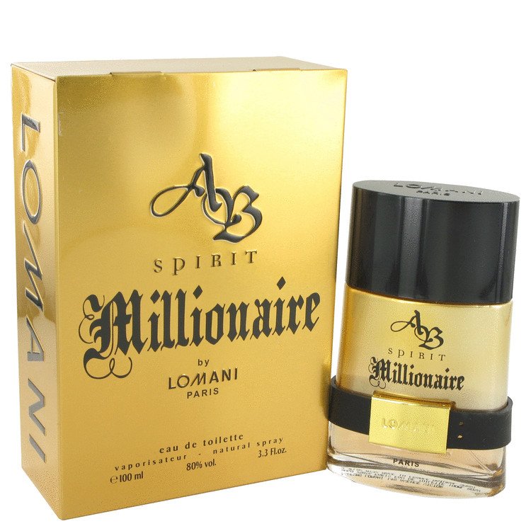 Spirit Millionaire by Lomani Eau De Toilette Spray 3.3 oz