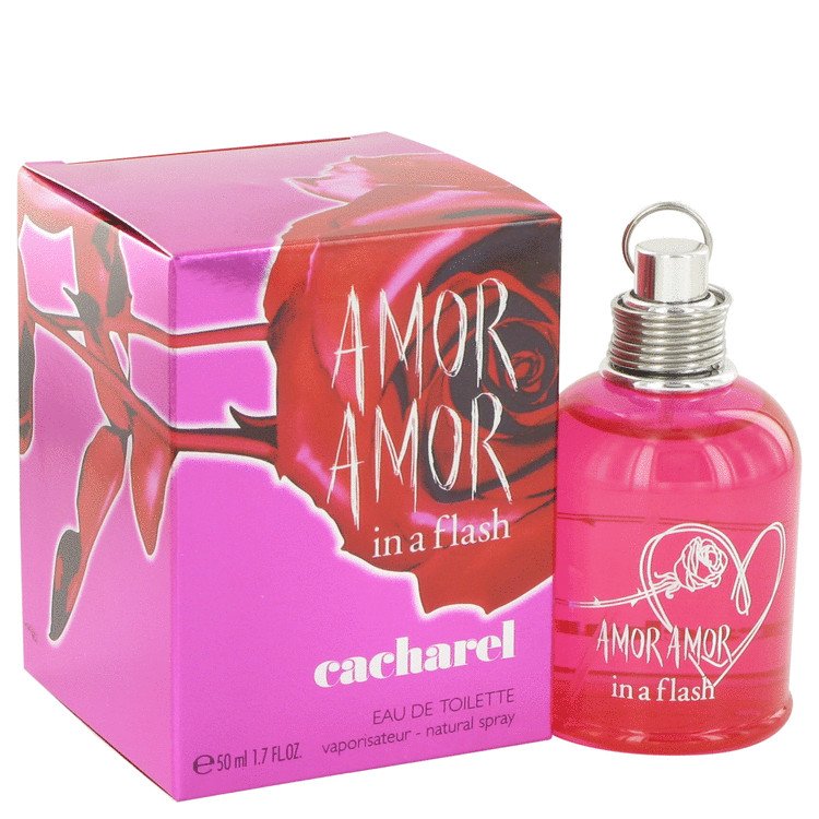 Amor Amor in a Flash by Cacharel Eau De Toilette Spray 1.7 oz