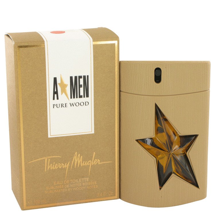 Angel Pure Wood by Thierry Mugler Eau De Toilette Spray 3.4 oz