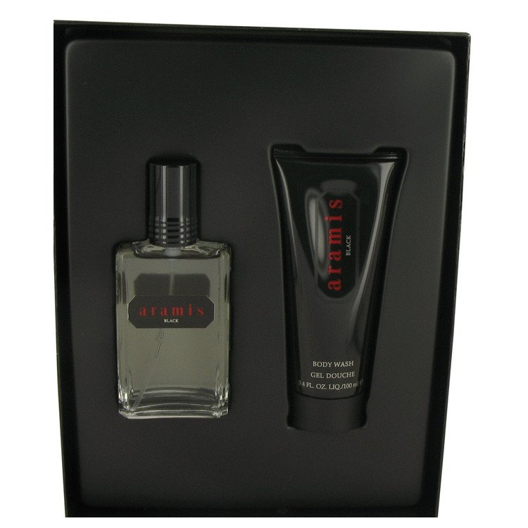 Aramis Black by Aramis Gift Set -- 2 oz Eau De Toilette Spray + 3.4 oz Body Wash