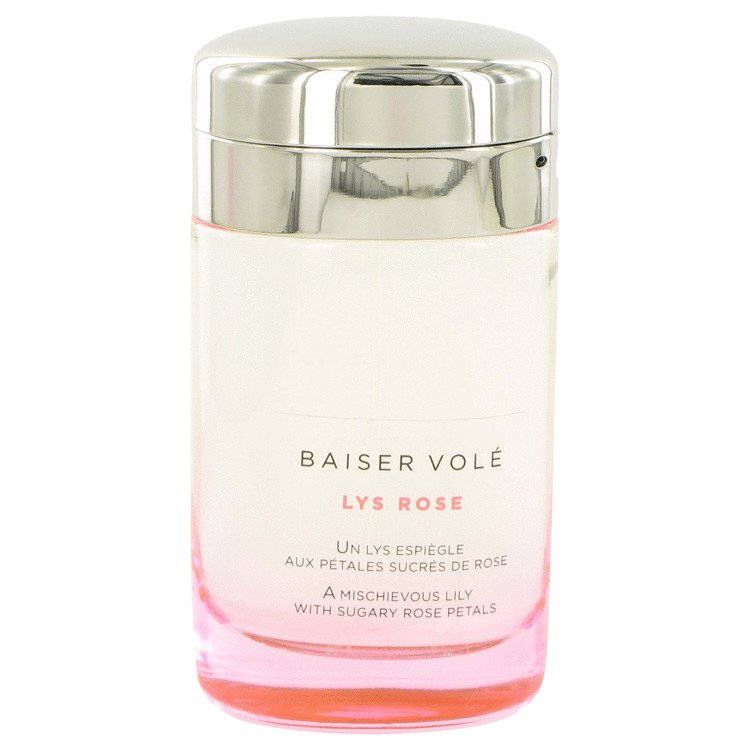 Baiser Vole Lys Rose by Cartier Eau De Toilette Spray Tester 3.3 oz