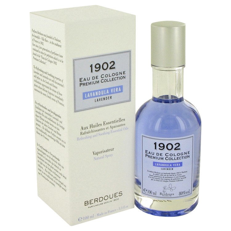 1902 Lavender by Berdoues Eau De Cologne Spray 3.3 oz