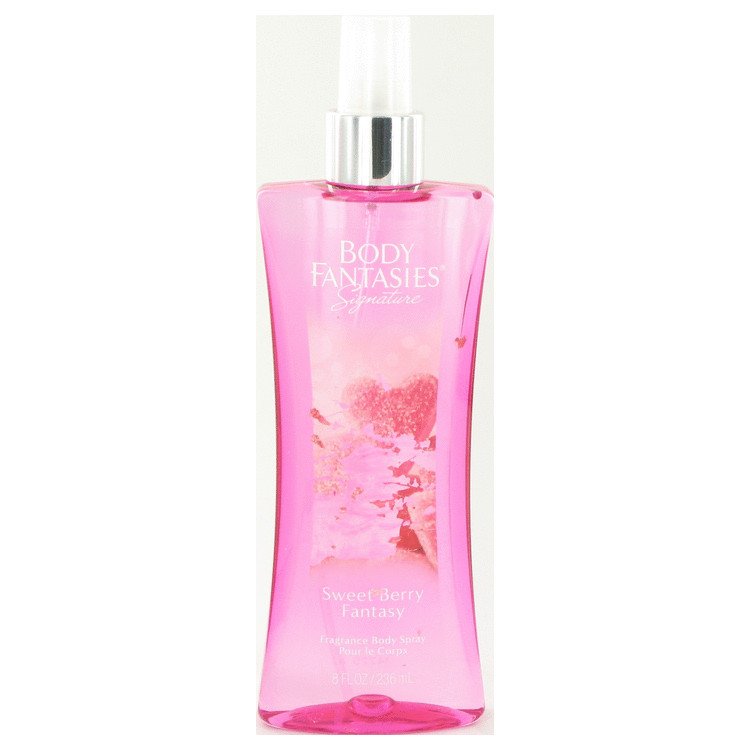 Body Fantasies Signature Sweet Berry Fantasy by Parfums De Coeur Body Spray 8 oz