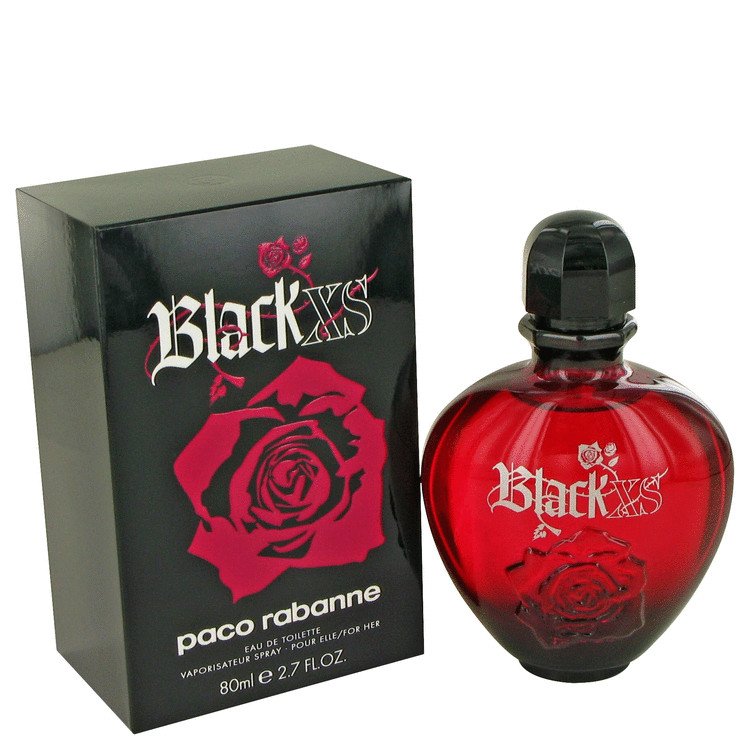 Black XS by Paco Rabanne Eau De Toilette Spray 2.7 oz