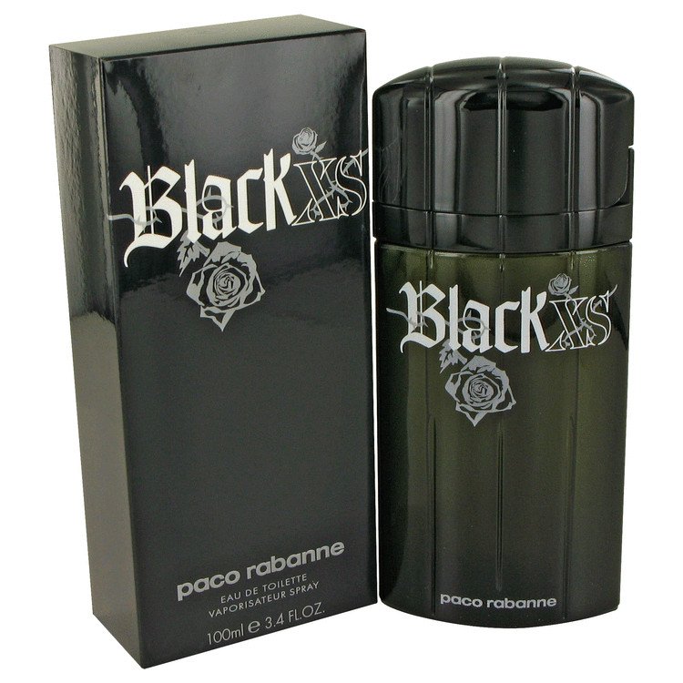 Black XS by Paco Rabanne Eau De Toilette Spray 3.4 oz