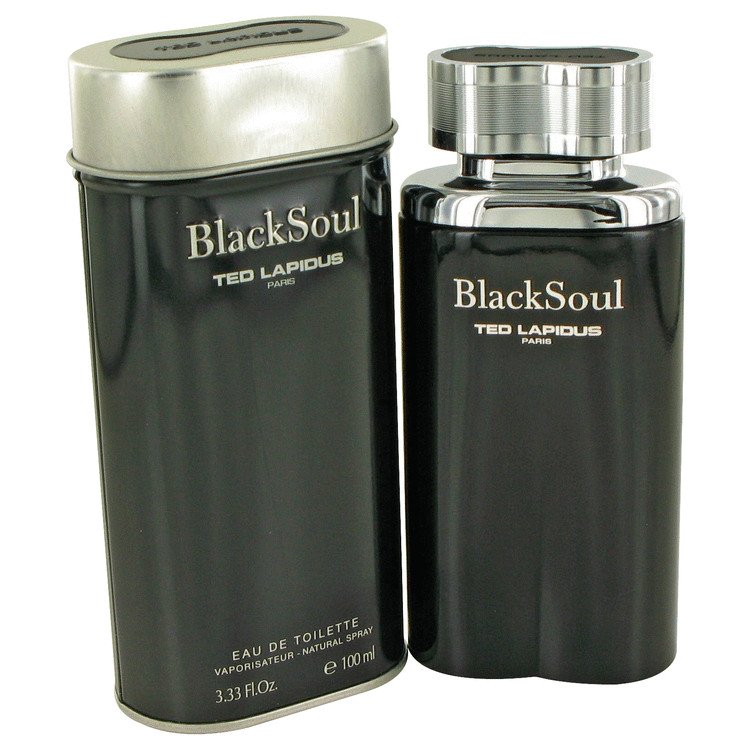 Black Soul by Ted Lapidus Eau De Toilette Spray 3.4 oz