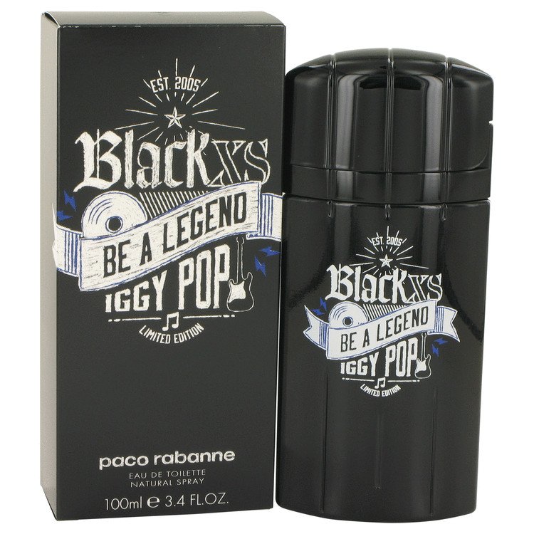 Black XS Be A Legend by Paco Rabanne Eau De Toilette Spray 3.4 oz