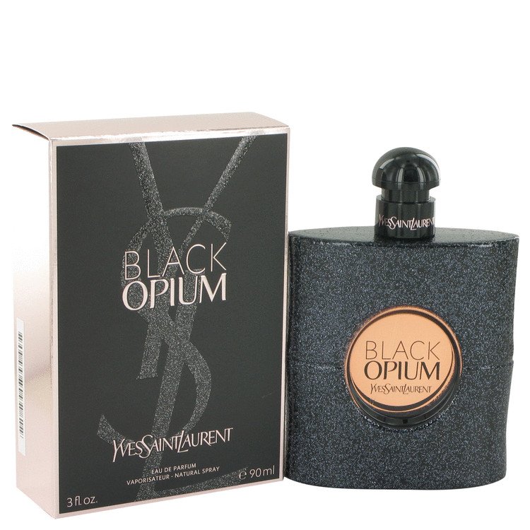 Black Opium by Yves Saint Laurent Eau De Parfum Spray 3 oz