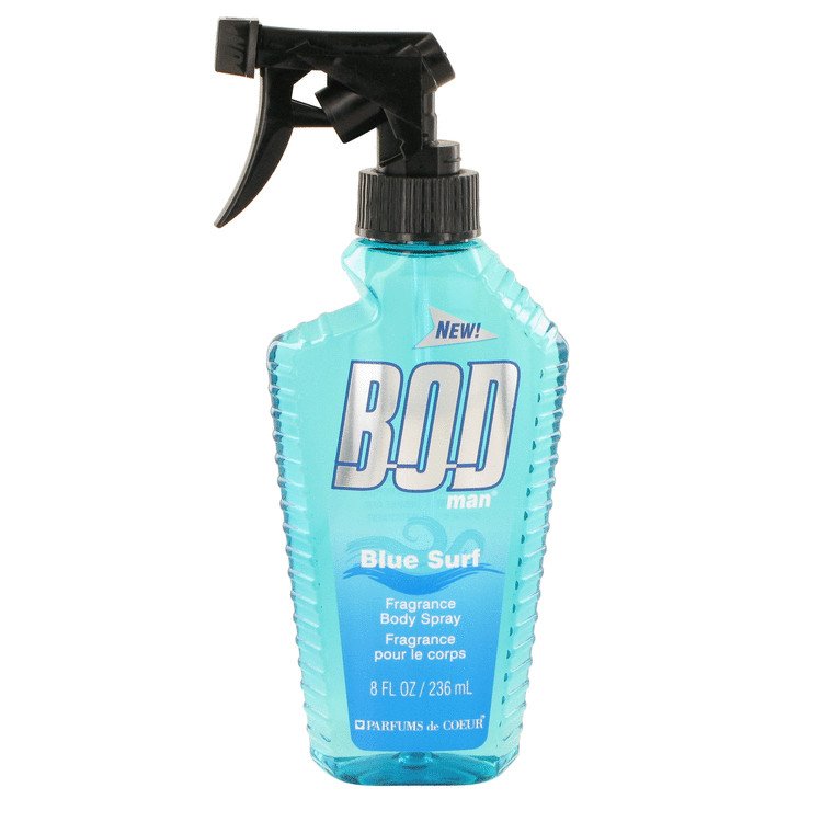 Bod Man Blue Surf by Parfums De Coeur Body Spray 8 oz