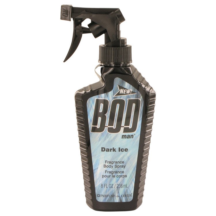 Bod Man Dark Ice by Parfums De Coeur Body Spray 8 oz