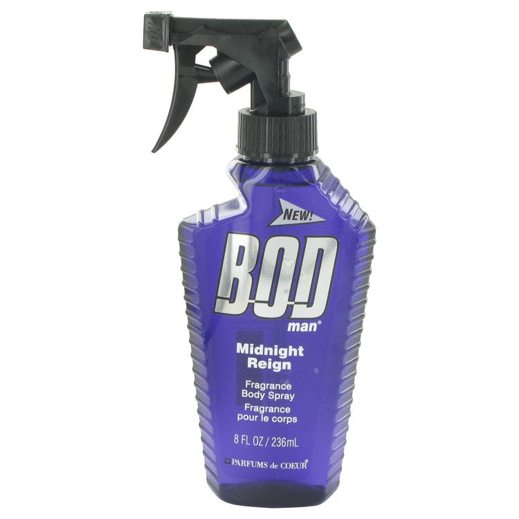 Bod Man Midnight Reign by Parfums De Coeur Body Spray 8 oz