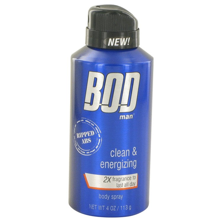 Bod Man Really Ripped Abs by Parfums De Coeur Fragrance Body Spray 4 oz