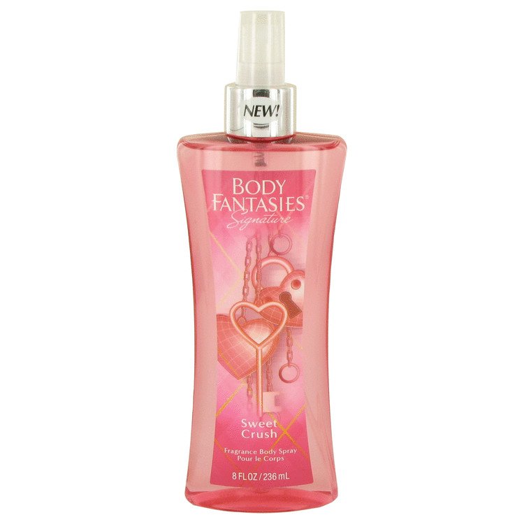 Body Fantasies Signature Sweet Crush by Parfums De Coeur Body Spray 8 oz