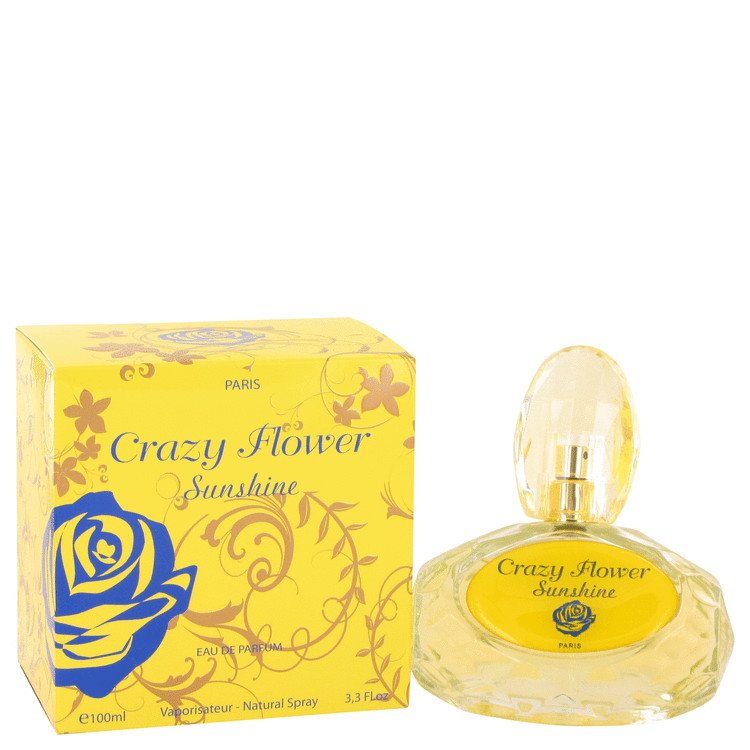 Crazy Flower Sunshine by YZY Perfume Eau De Parfum Spray 3.3 oz