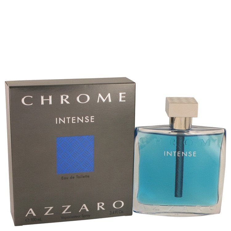 Chrome Intense by Loris Azzaro Eau De Toilette Spray 3.4 oz