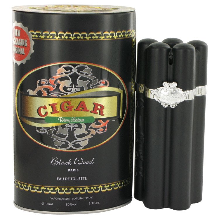 Cigar Black Wood by Remy Latour Eau De Toilette Spray 3.3 oz