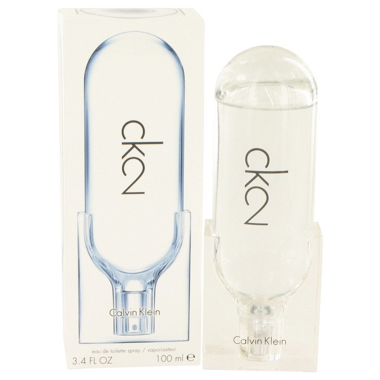 CK 2 by Calvin Klein Eau De Toilette Spray Unisex 3.4 oz