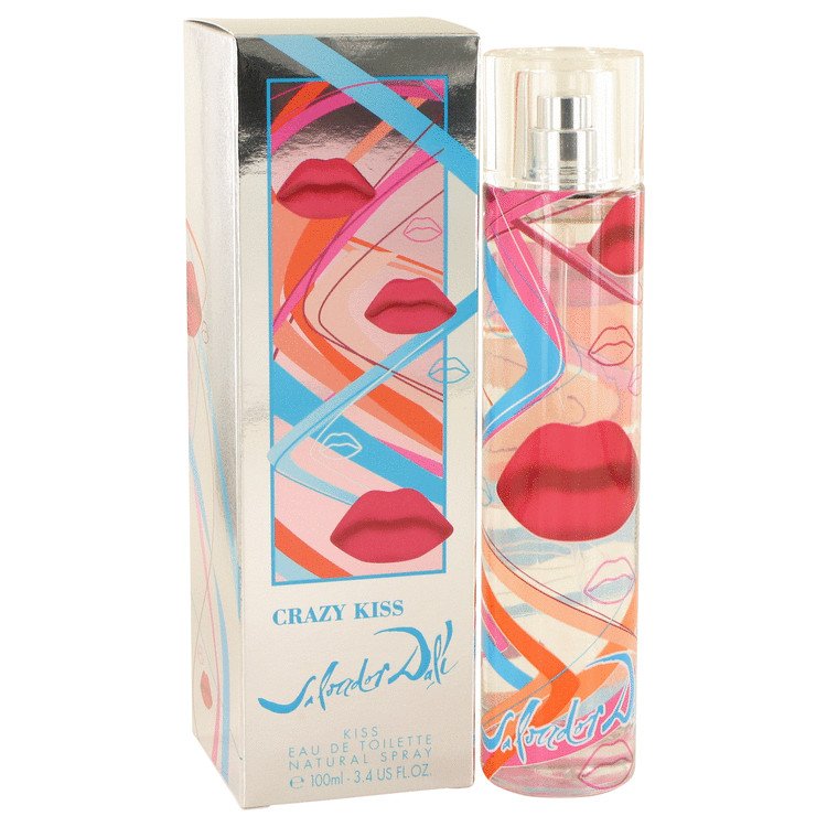 Crazy Kiss by Salvador Dali Eau De Toilette Spray 3.4 oz