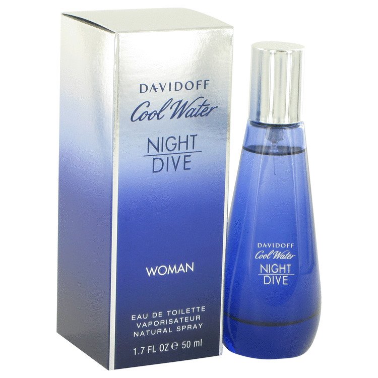 Cool Water Night Dive by Davidoff Eau De Toilette Spray 1.7 oz
