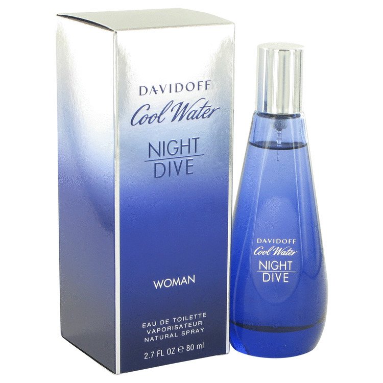 Cool Water Night Dive by Davidoff Eau De Toilette Spray 2.7 oz