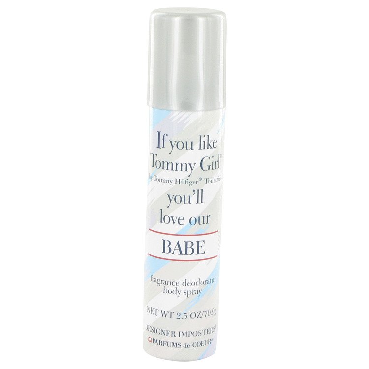 Designer Imposters Babe by Parfums De Coeur Deodorant Body Spray 2.5 oz