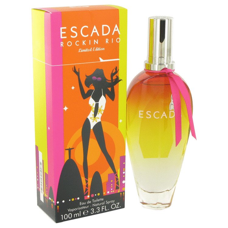 Escada RockinRio by Escada Eau De Toilette Spray 3.4 oz