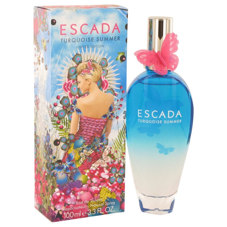 Escada Turquoise Summer by Escada Eau De Toilette Spray 3.4 oz
