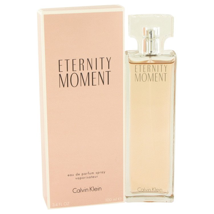 Eternity Moment by Calvin Klein Eau De Parfum Spray 3.4 oz