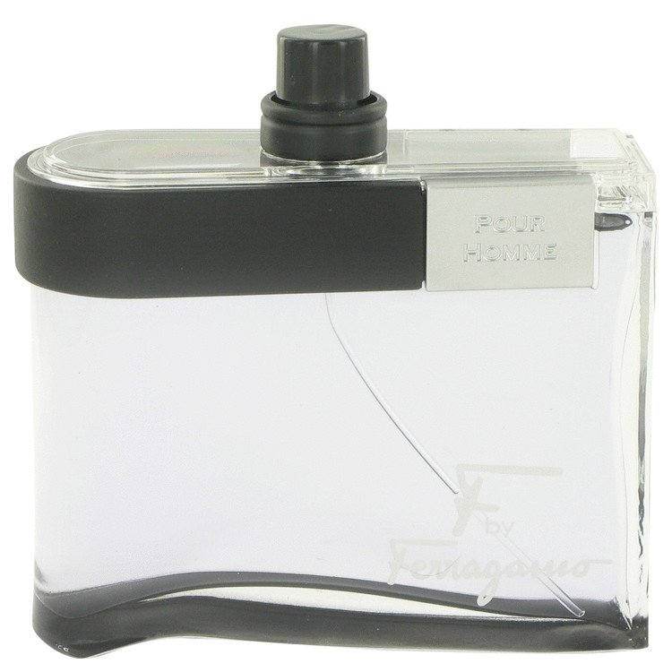 F Black by Salvatore Ferragamo Eau De Toilette Spray Tester 3.4 oz