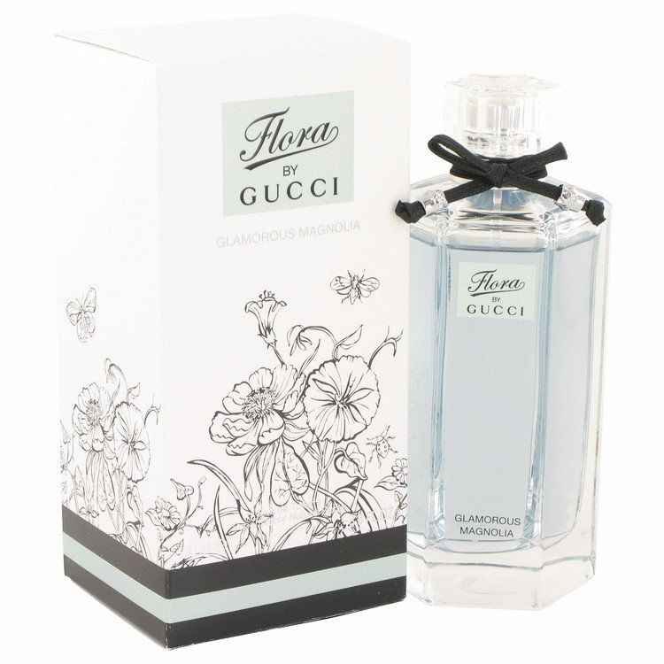 Flora Glamorous Magnolia by Gucci Eau De Toilette Spray 3.3 oz