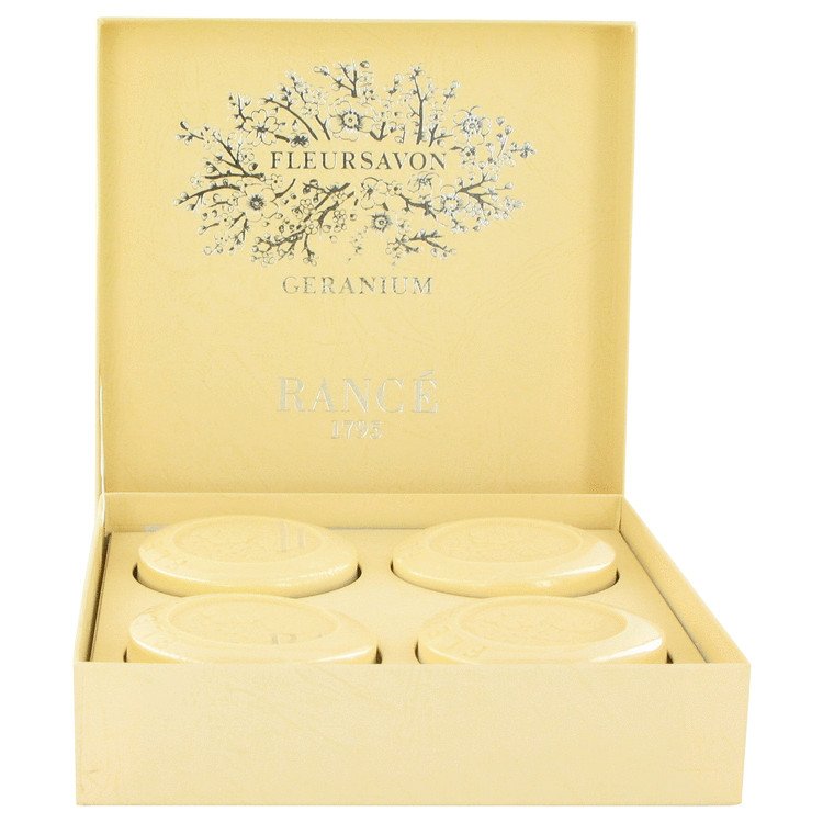 Rance Soaps by Rance Geranium Soap Box 4 x 3.5 oz