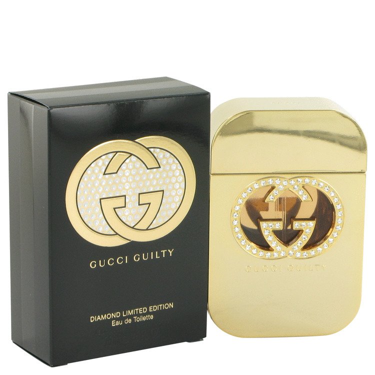 Gucci Guilty by Gucci Eau De Toilette Spray Diamond Limited Edition 2.5 oz