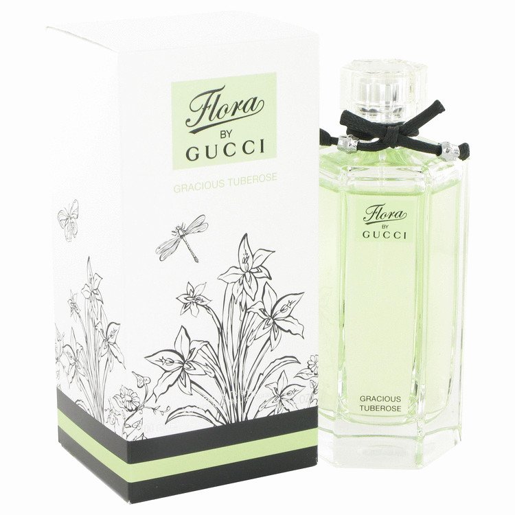 Flora Gracious Tuberose by Gucci Eau De Toilette Spray 3.3 oz
