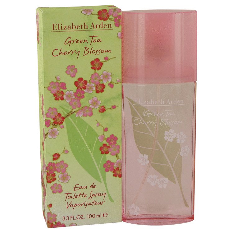Green Tea Cherry Blossom by Elizabeth Arden Eau De Toilette Spray 3.3 oz
