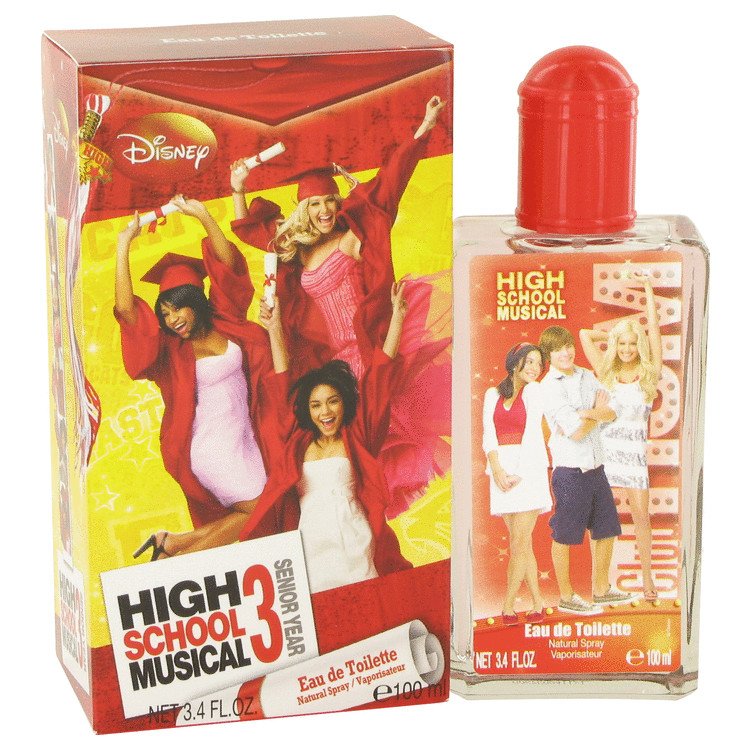 High School Musical 3 by Disney Eau De Toilette Spray Senior Year 3.4 oz