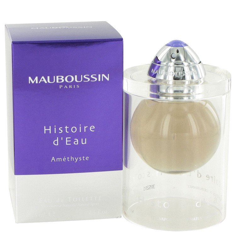 Histoire Deau Amethyste by Mauboussin Eau De Toilette Spray 2.5 oz