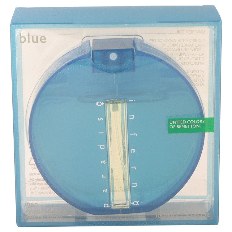 Inferno Paradiso Blue by Benetton Eau De Toilette Spray 3.4 oz