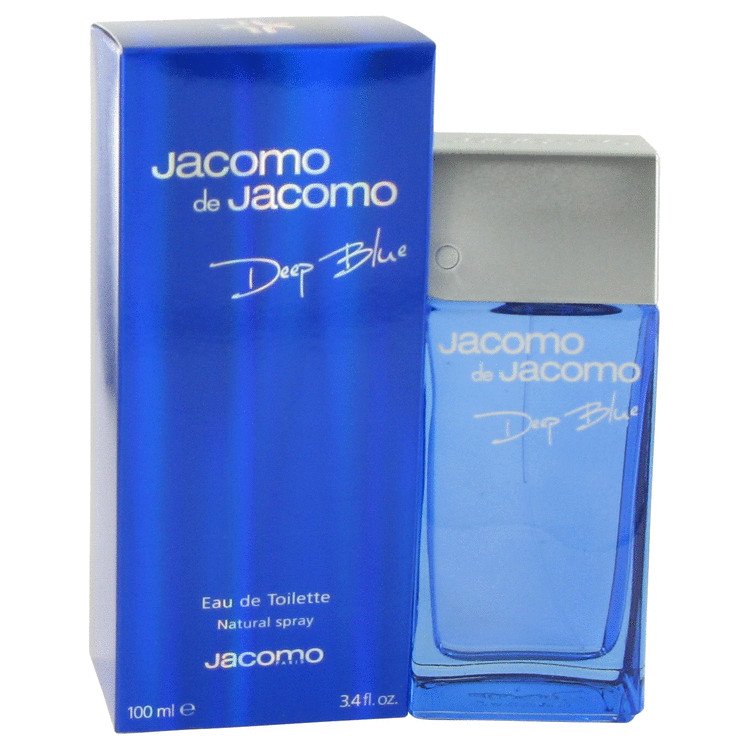 Jacomo Deep Blue by Jacomo Eau De Toilette Spray 3.4 oz