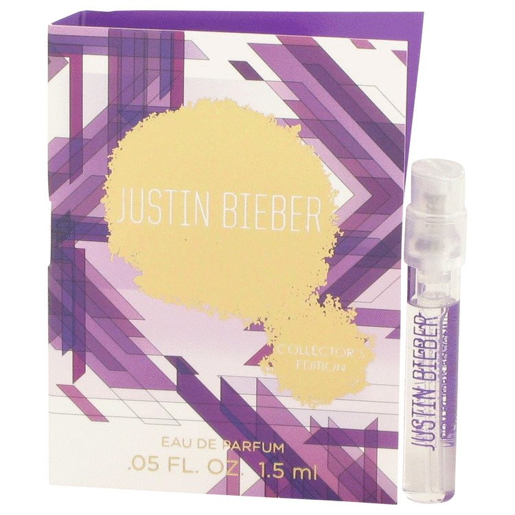 Justin Bieber Collectors Edition by Justin Bieber Vial Sample .05 oz