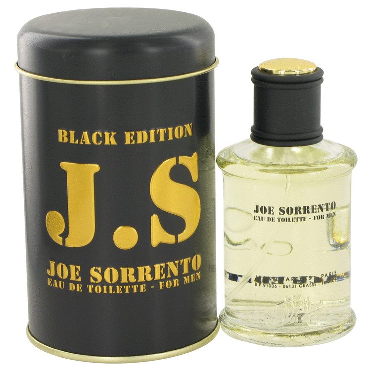 Joe Sorrento Black by Jeanne Arthes Eau De Toilette Spray 3.3 oz
