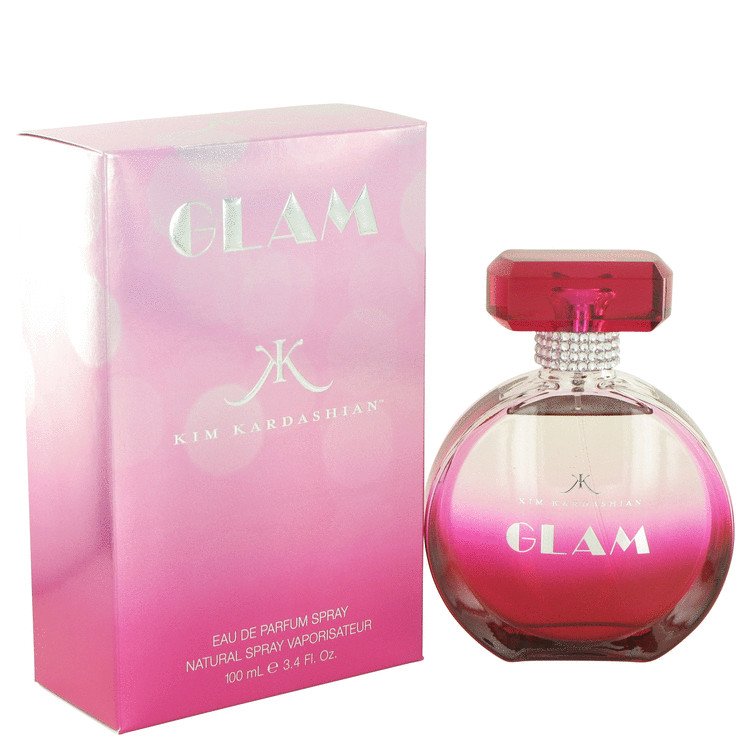 Kim Kardashian Glam by Kim Kardashian Eau De Parfum Spray 3.4 oz